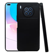 Funda Rugged Carbon Fibra Flexible Para Huawei Nova 8i